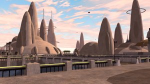 Mon Calamari custom planet on Star Wars Galaxies Sunrunner II server.