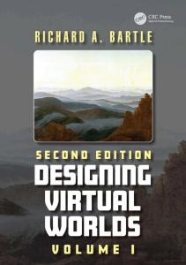 Richard Bartle's Designing Virtual Worlds Second Edition Volume One book cover